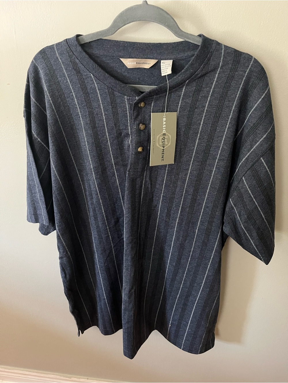 NWT mens striped shirt XL